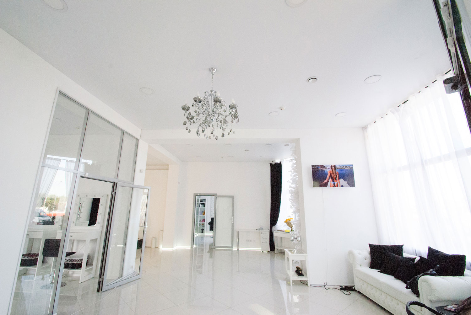 Matowe sufity napinane