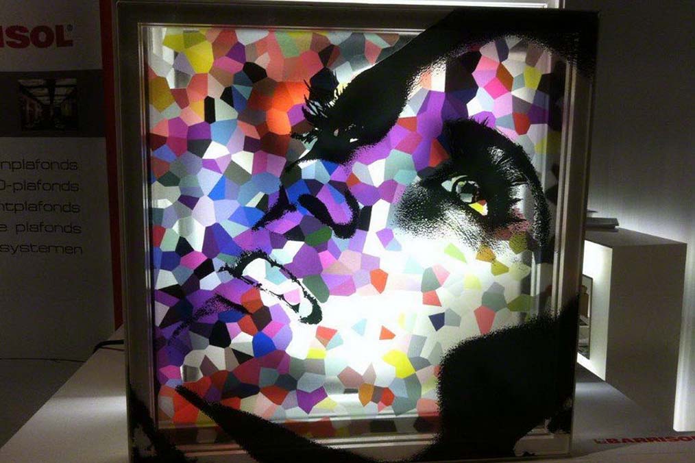 3D ART z przezroczystą warstwą